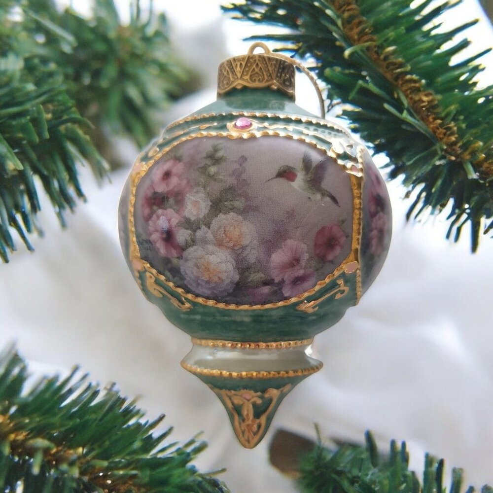 Hollyhock Garden Lena Liu Treasury Jeweled Hummingbirds Collection Replacement